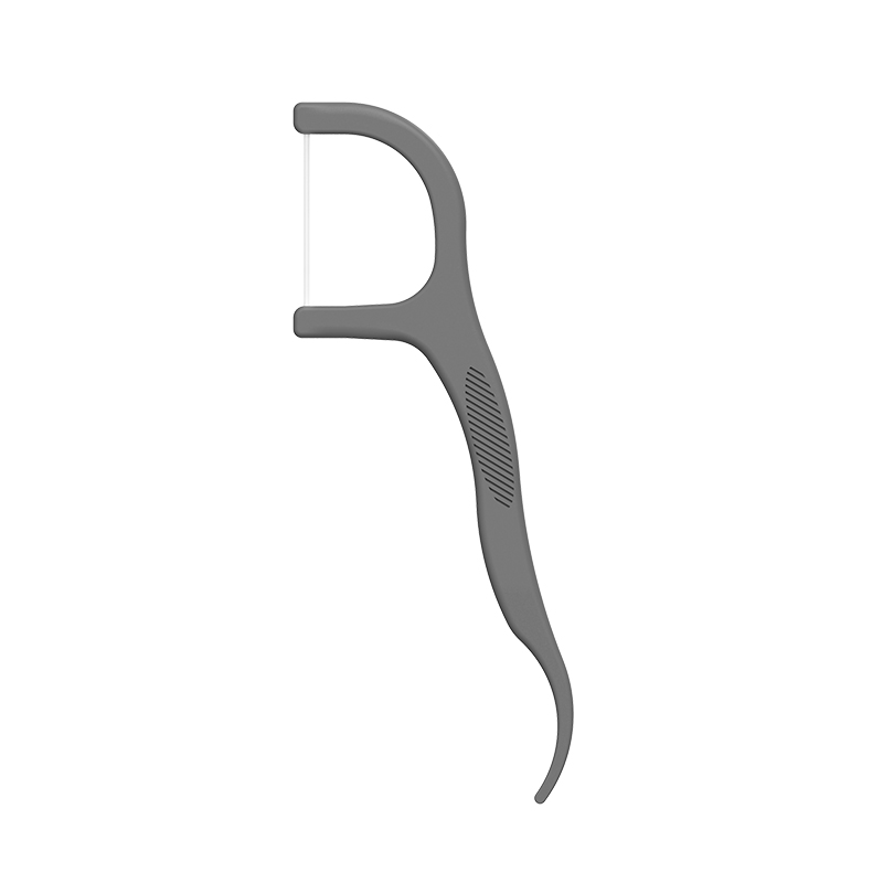 ได้รับการรับรองมาตรฐาน ISO ไหมขัดฟันแบบรีไซเคิลได้อเนกประสงค์เลือกไม้จิ้มฟันพลาสติก ABS พร้อมไหมขัดฟัน